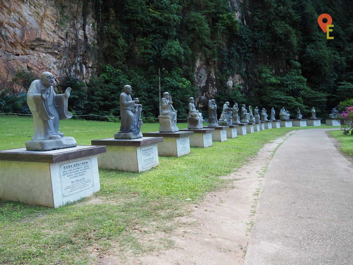 18 Disciples Of Buddha At Kek Look Tong
