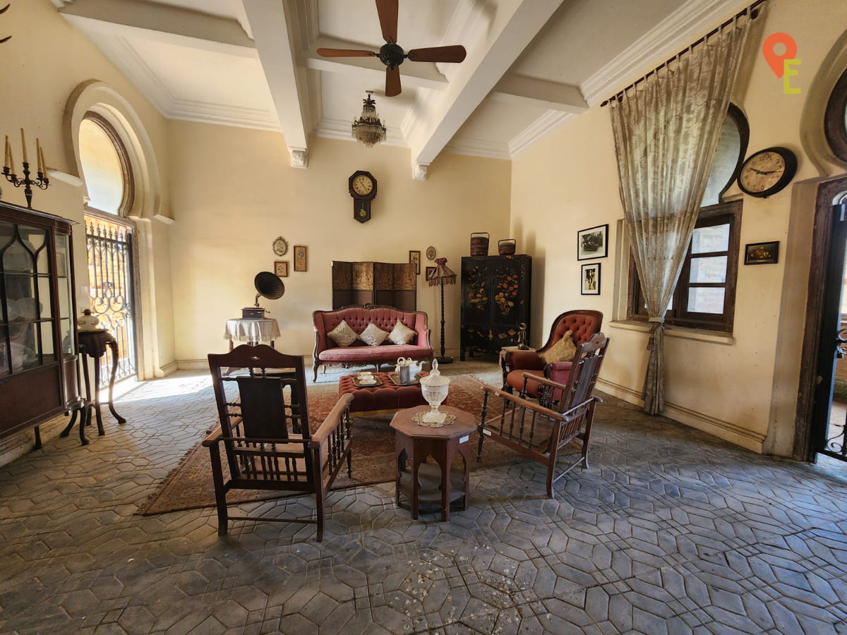 A Setup Of What The Living Room Might Have Looked Like At Kellie's Castle