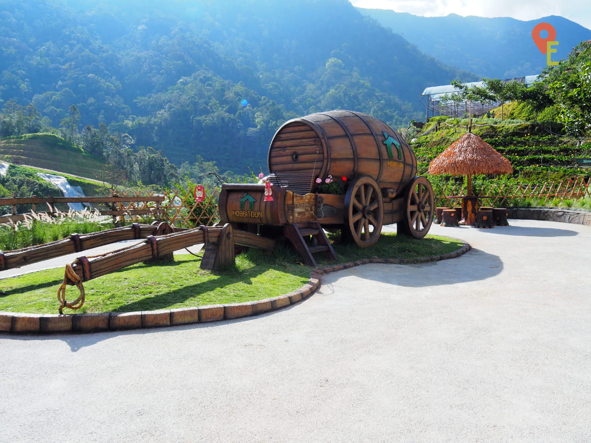 Decorative Wagon Cart At Hobbitoon Village