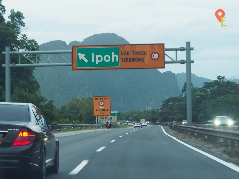 Driving To Ipoh Using The North–South Expressway