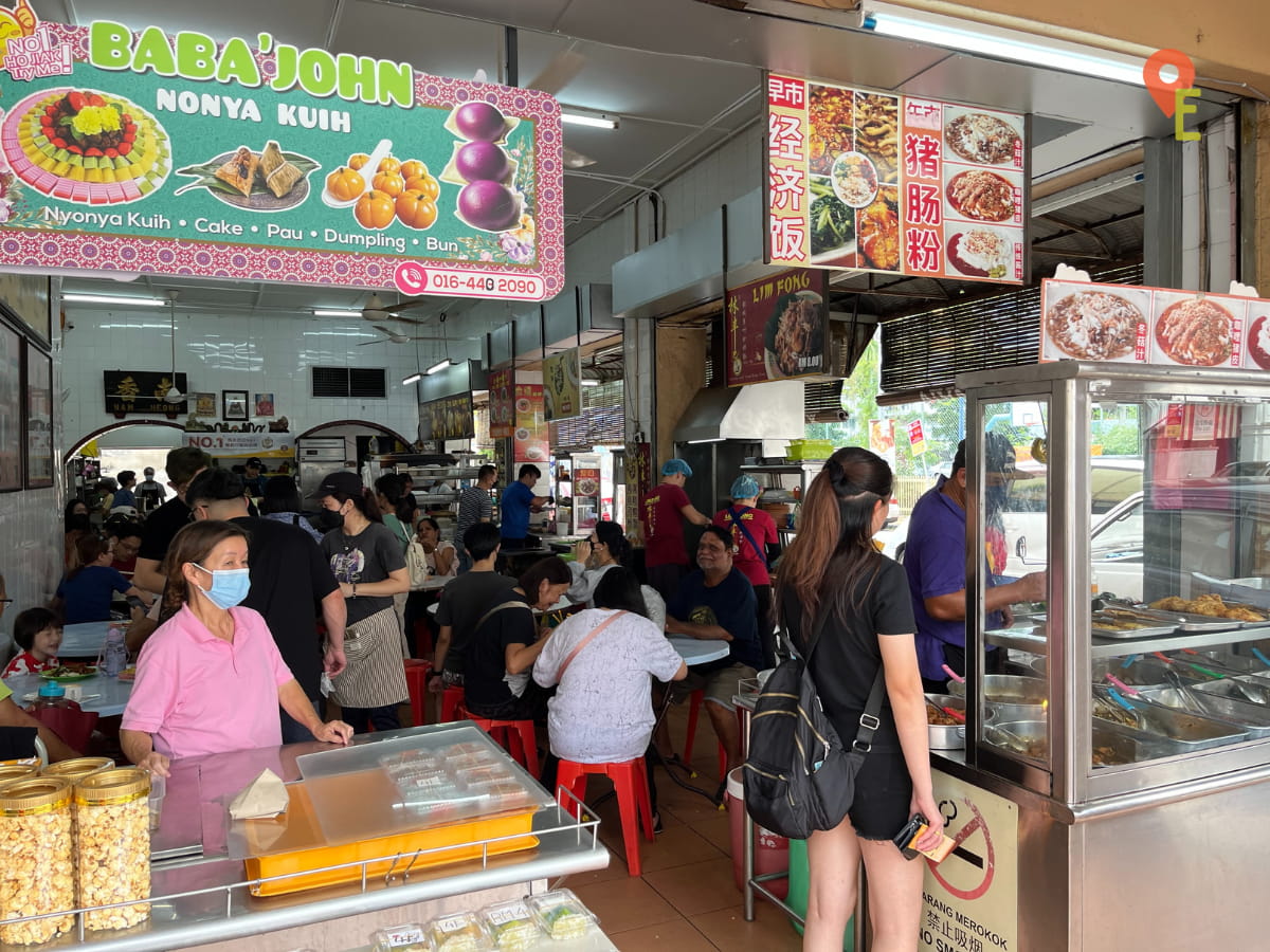 Front Stalls of Nam Heong Coffee Shop In Ipoh