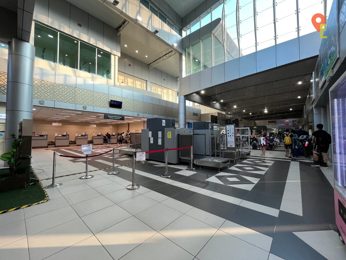 Inside Sultan Azlan Shah Airport In Ipoh