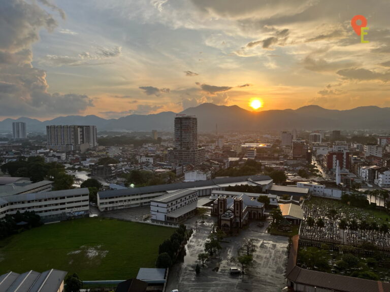 Ipoh At Sunset - Explore Ipoh