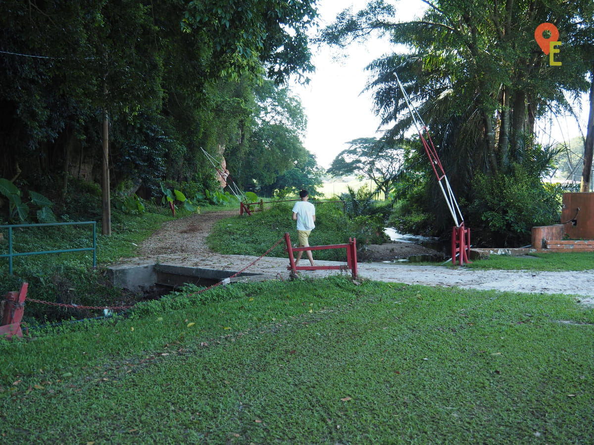 Leaving The Polo Club Field For Tambun Cave