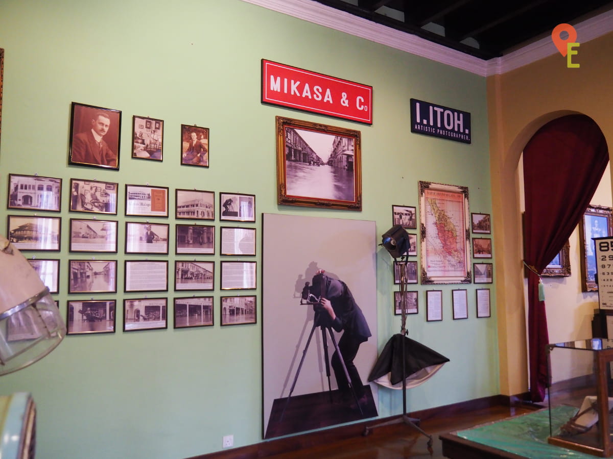 Old Photographs On Display At Arlene House (Chung Thye Phin Building)