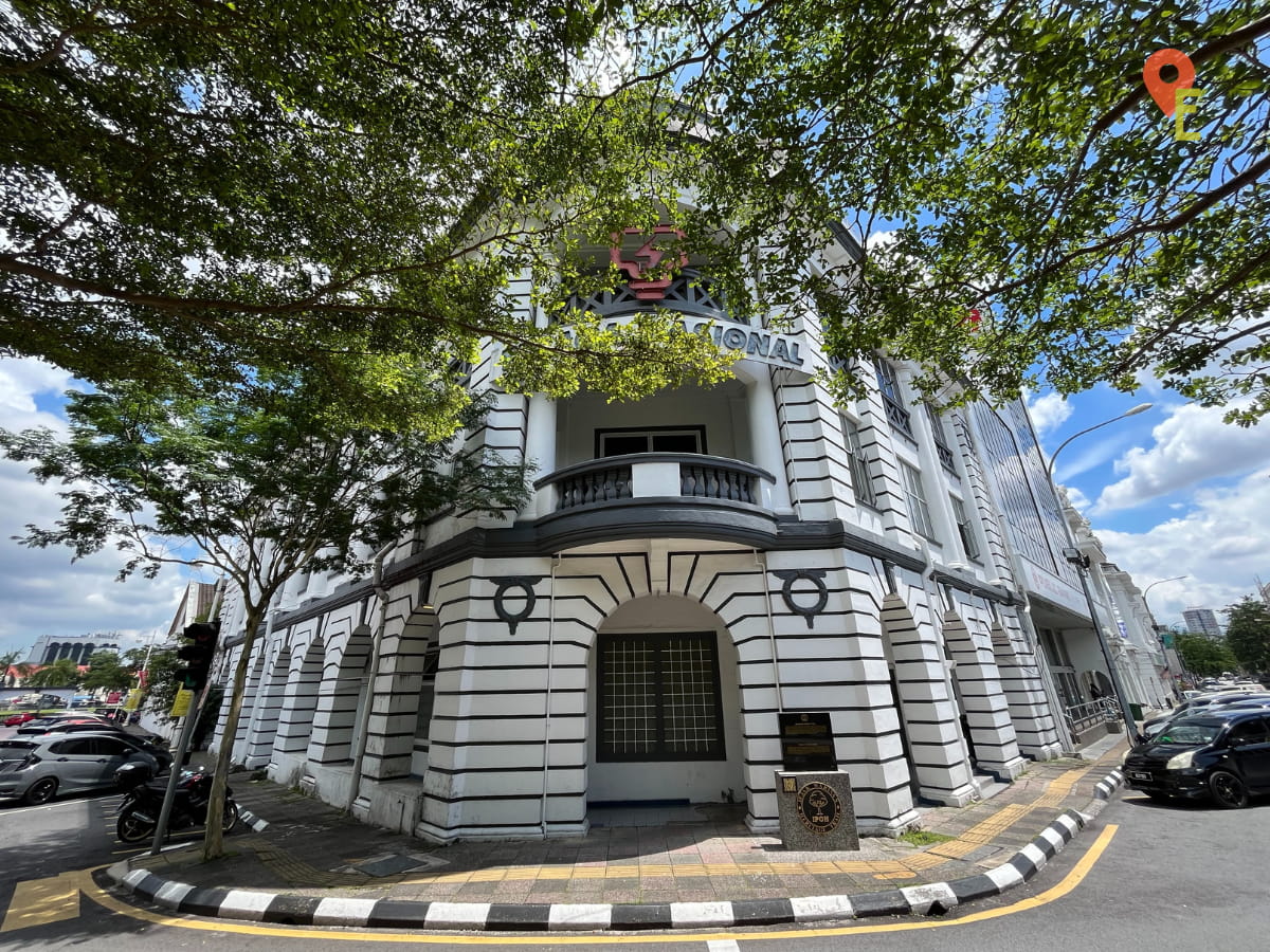 Perak Hydro Building In Ipoh Old Town