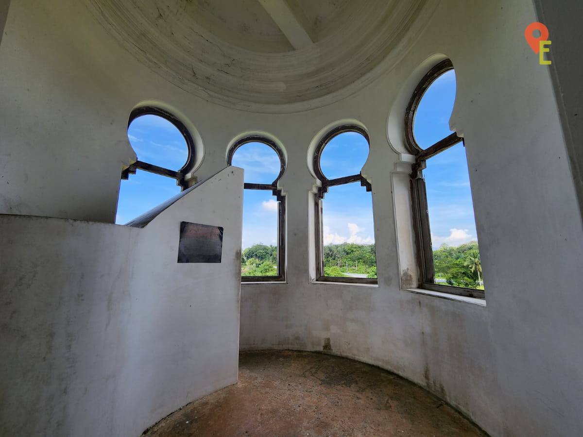 Room With The Secret Spiral Staircase At Kellie's Castle