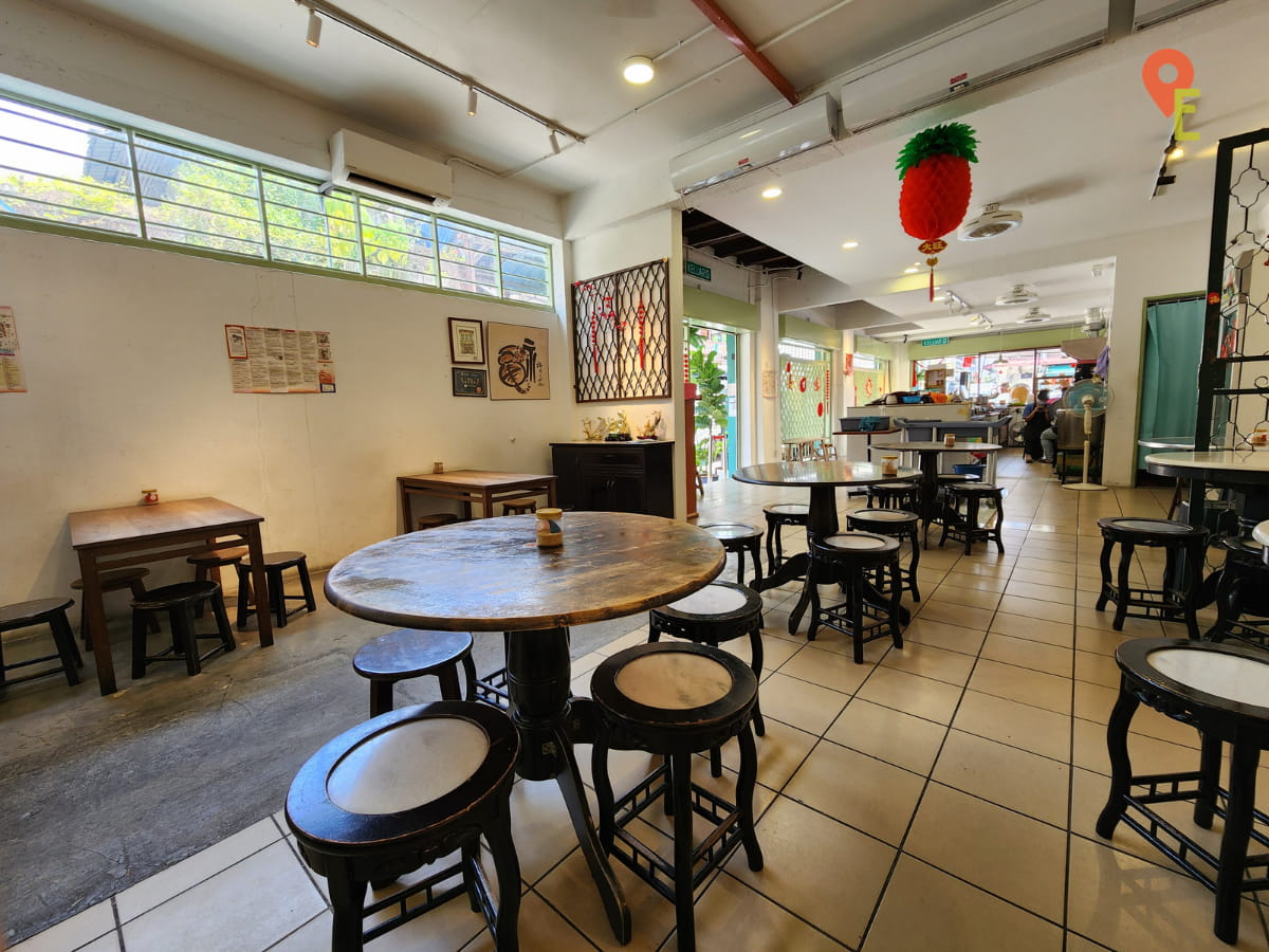 Seating Inside Ding Feng Tau Foo Fah Shop