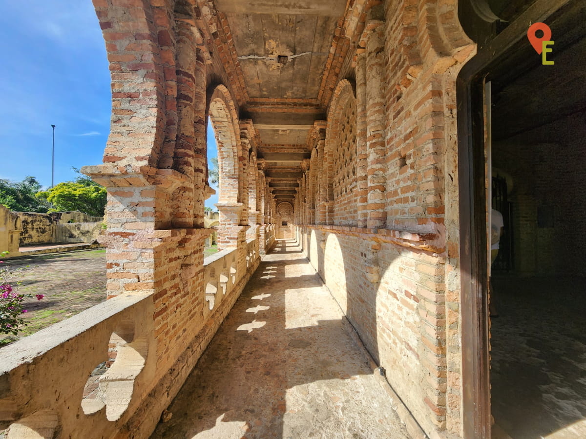 Sunlit Corridor On The Ground Floor Of Kellie's Castle