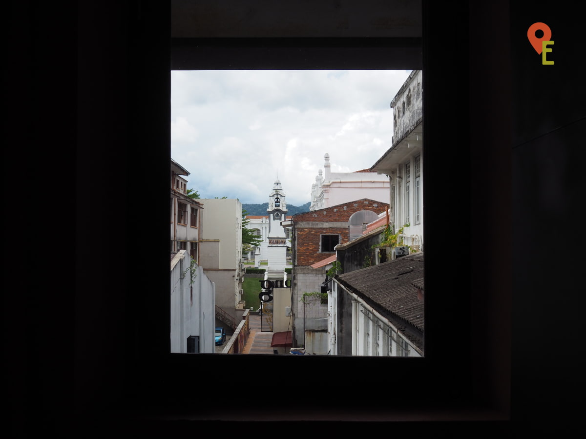 View Of The J.W.W. Birch Memorial Clock Tower From Arlene House